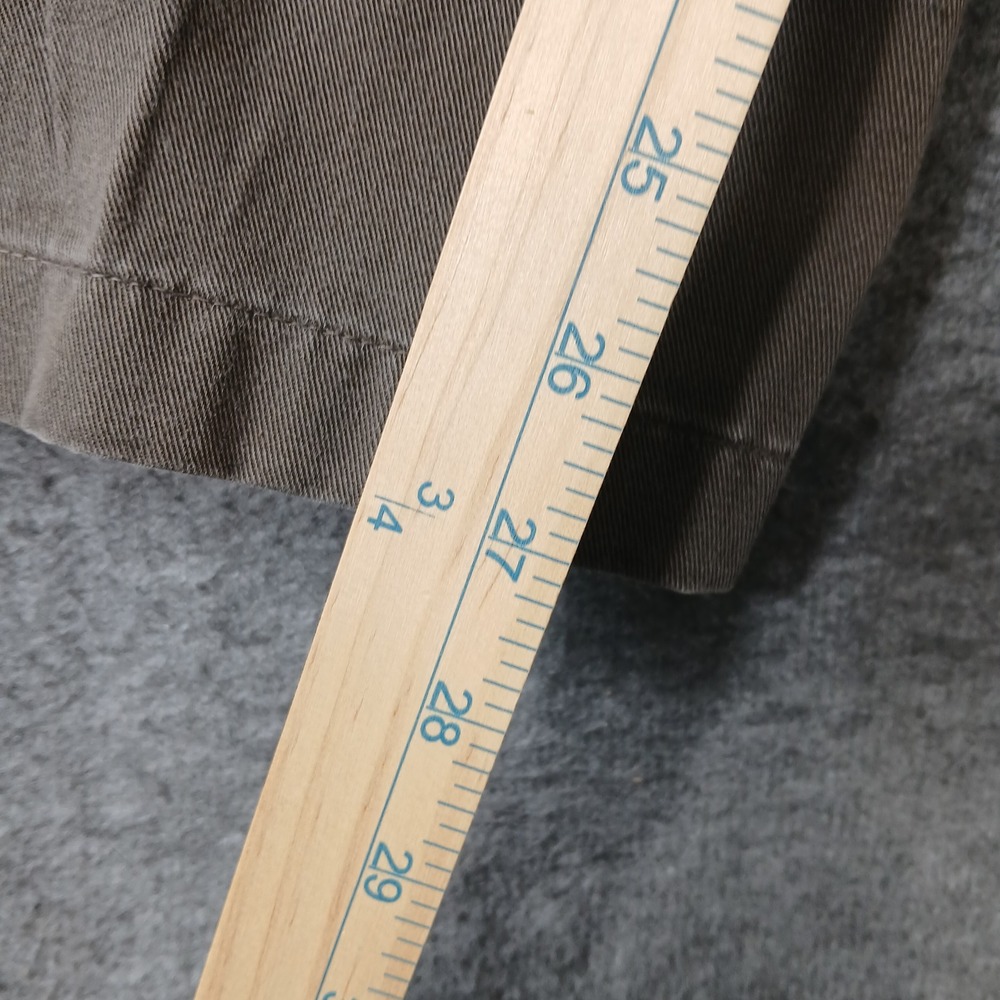 Dockers Chino Pants Mens 38x29 Brown Pleated Cotton Khakis 405616128 - Picture 6 of 9